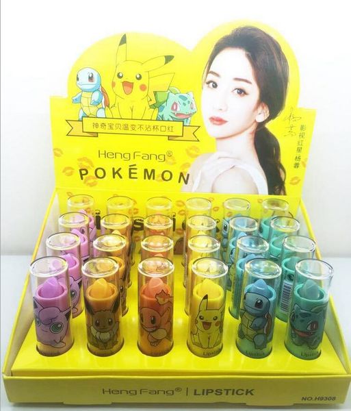 

240pcs cute lipstick moisturize batom makeup full lips colour magic makeup lip stick