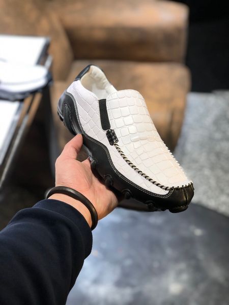 

горячая тапка дизайнер высокого топ мужская обувь мужские кроссовки натуральной кожи платформы flat повседневная обувь спорт кроссовки, Black