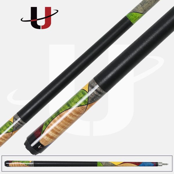 

original universal un115-6 billiard pool cue 12.75mm tip tecnologia p-class north american maple shaft professional billard kit