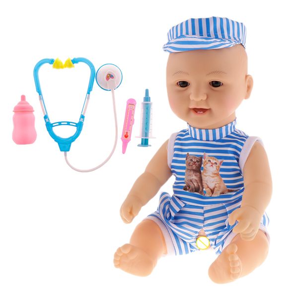 

детский доктор кит playset, 4шт инструменты baby doll аксессуары