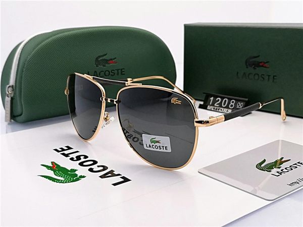 

2019 new luxur cla ic pilot ungla e de igner brand fa hion men women un gla e eyewear metal gla len e with box