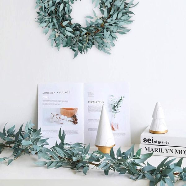 

artificial plants decor flowers garden wedding decor green wall living room home artificial flower willow leaves garland