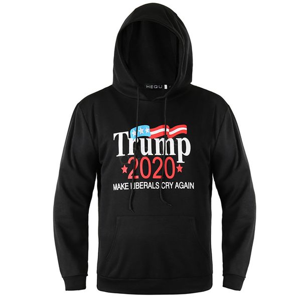 

Мужчины Женщины Дональд Трамп 2020 Толстовка с капюшоном унисекс Толстовки с капюш