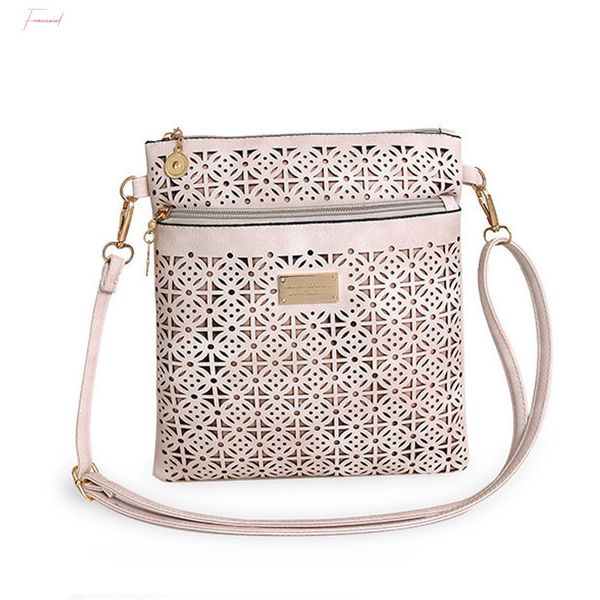 

k20 new hollow out designer handbag bags for women 2020 black white shoulder messenger bag purse lady crossbody bags sac