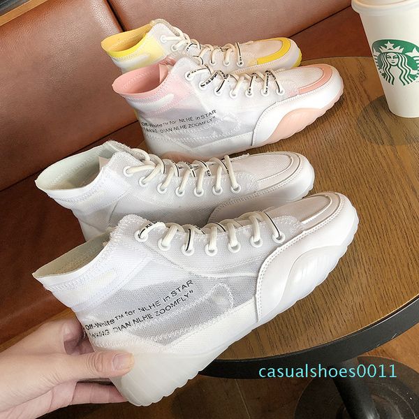 

high sneakers females designer women casual shoes non-leather winter cold protection add cotton outdoor leisure trainers c11, Black