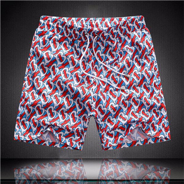 

luxury men's summer beach shorts men's casual shorts men's solid boardshort elastic fashion designer, White;black
