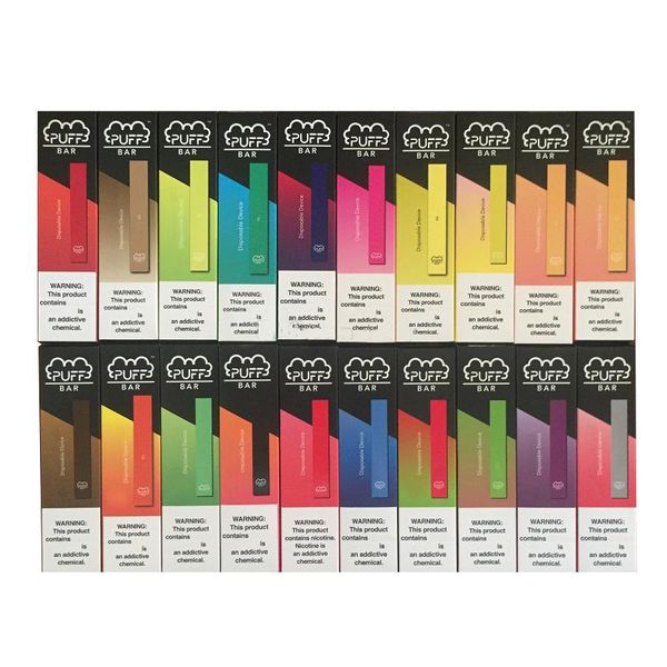 

BEST Price Puff Bar Disposable Vape Device 280mAh Battery 1.3ml Cartridge Puff Bar Pre-filled Kit with Security Code 20 Colors