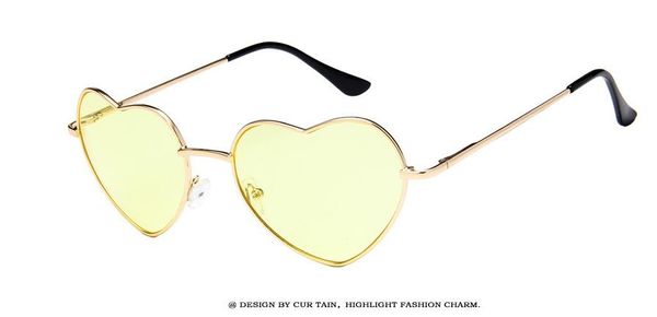 

2020 classic retro metal love sunglasses fashion peach ocean sunglasses fashion sunglasses 014, White;black