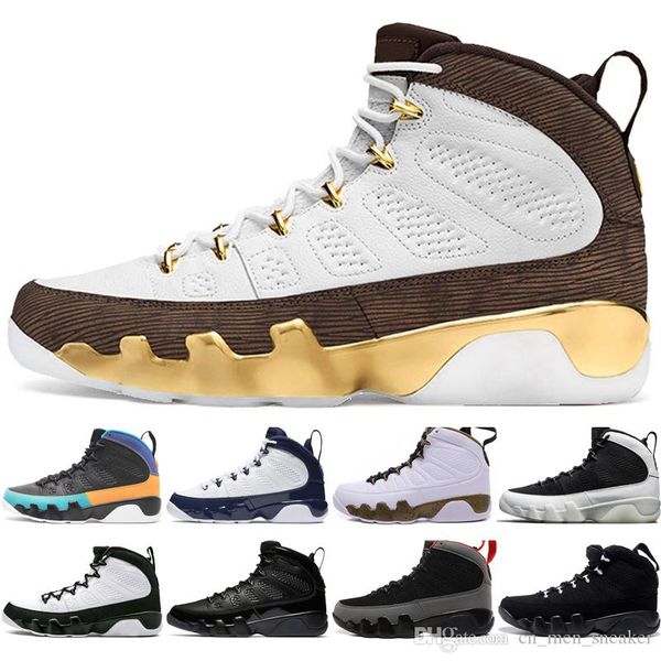 

with box 9 9s dream it do it unc mop melo mens basketball shoes la og space jam men bred the spirit sports sneakers designer, White;red