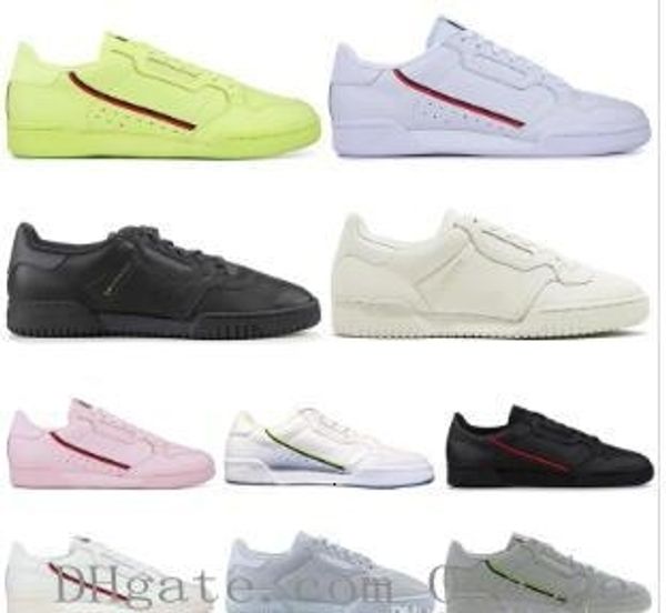 

2019 calabasas powerphase grey continental 80 casual shoes kanye west aero blue core black og white men women trainer sports sneakers 40-45