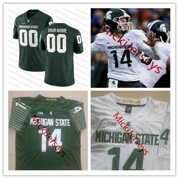 

mens штат мичиган спартанцы футбол джерси naquan джонс rocky lombardi джон reschke antjuan симмонс raequan уильямс джейк hartbarger джерси, Black