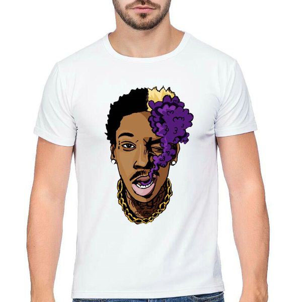 Wiz Khalifa T Shirt Cameron Jibril Thomaz Short Sleeve Tops Rapper