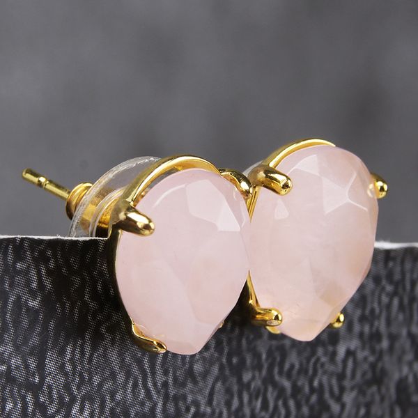 

dangle & chandelier 1 pair earrings 2021 fashion crystal natural stone earring jewelry for women valentines day gift geometric costume, Silver