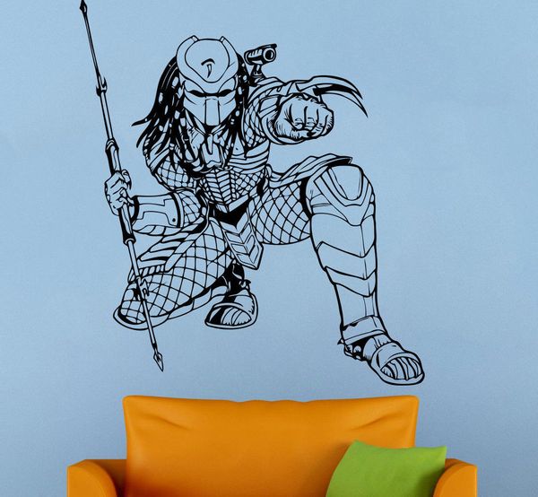 Predator Movie Wall Decal Horror Film Vinyl Sticker Kids Room Home Art Decor Wall Word Art Wall Word Stickers From Onlinegame 15 88 Dhgate Com