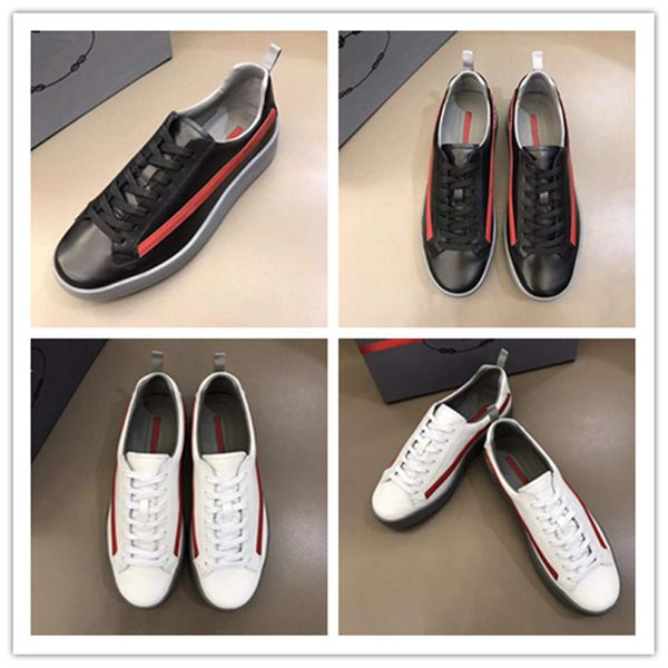 

19 spring and summer men's leather casual sports shoes with excellent texture, super high-end luxury materials, fine workmanship11, Black