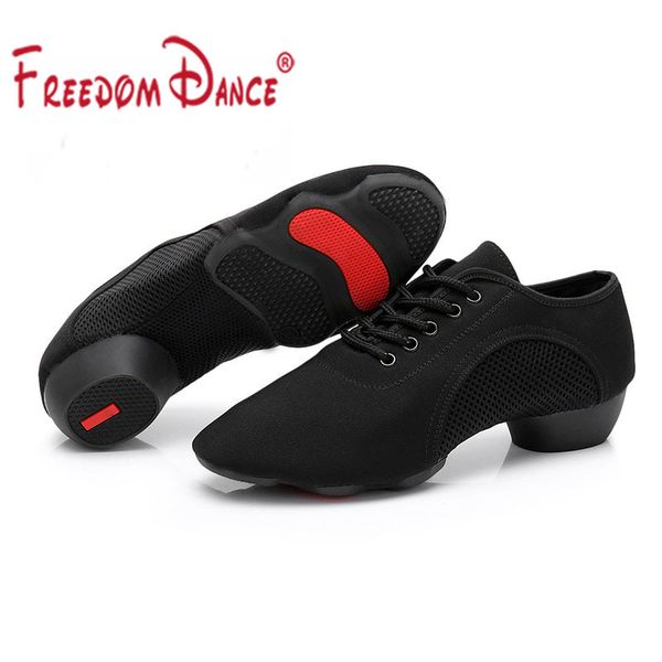 

2020 new professional latin dance shoes for women men ballroom modern dance shoes ladies aerobics sneakers dancing teacher