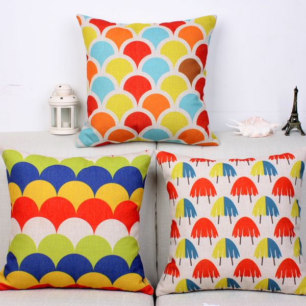 

new product auspicious clouds flower pillow cotton customized cushion