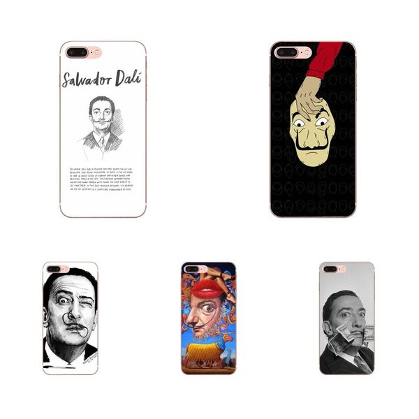 

custom salvador dali coque phone case transparent soft for samsung galaxy note 5 8 9 s3 s4 s5 s6 s7 s8 s9 s10 5g mini edge plus lite