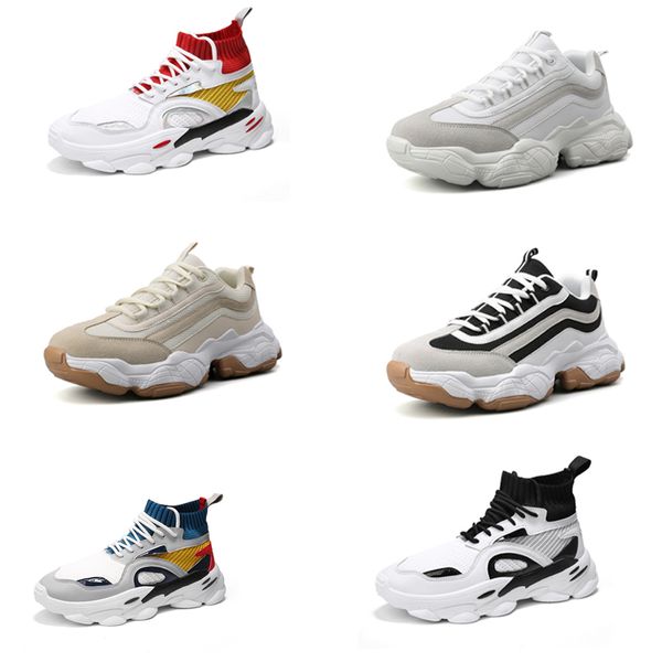 

топ качества мужчины кроссовки моды носок обуви платформа папа chaussures мужские тренеры открытый спортивный спорт кроссовки марочные 39-44