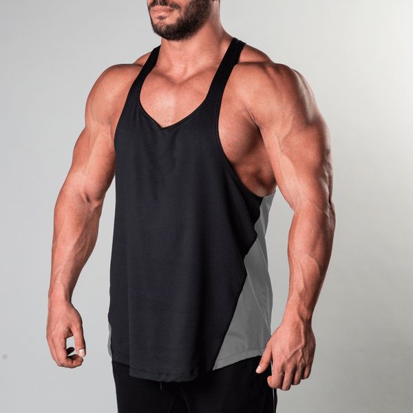 

Gym Men's Muscle Sleeveless Tank Top T-Shirt Bodybuilding Sport Fitness Vest