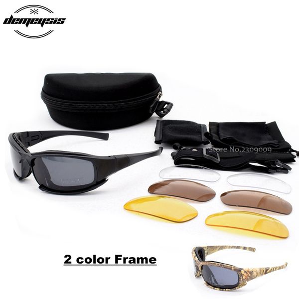 

polarized army sunglasses , goggles 4 lens kit, men war game tactical outdoor sport sunglasses