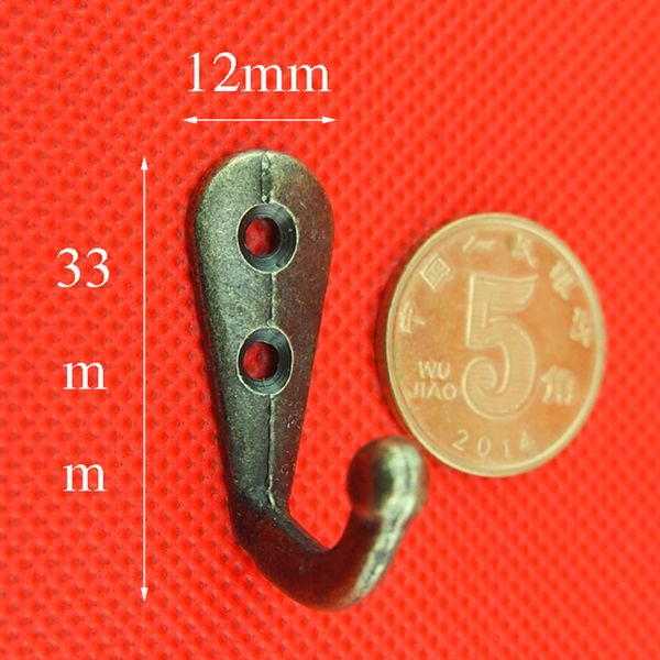 

10pcs antique bronze кѬков веалка дл одежд пало hat ђмки полоене home decor