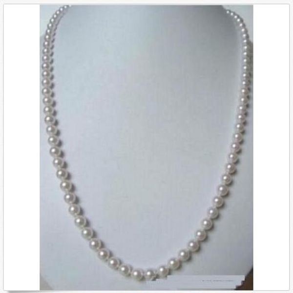 

нађѬалнй жемђг 24" кѬђглй 5-6мм south sea white pearl ожеѬеле золоа 14k заежка, Silver