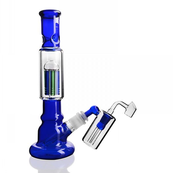 Beaker Bong Hookahs Vidro Bubbler Donstem Perc Fumar Óculos Tubulações de Água Bongs Ash Catcher Heady Dab Rigs