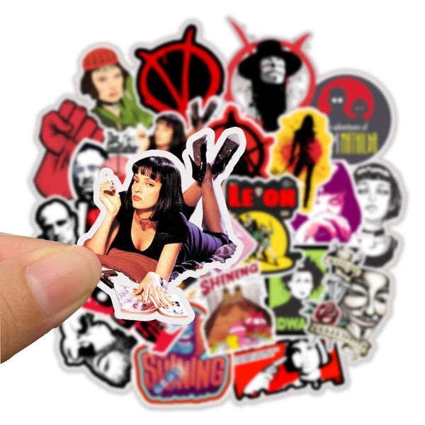 50 pçs/lote Mixed Car Stickers Game Movies For Laptop Skate Pad Bike Motorcycle PS4 Phone Decal Pvc Stickers