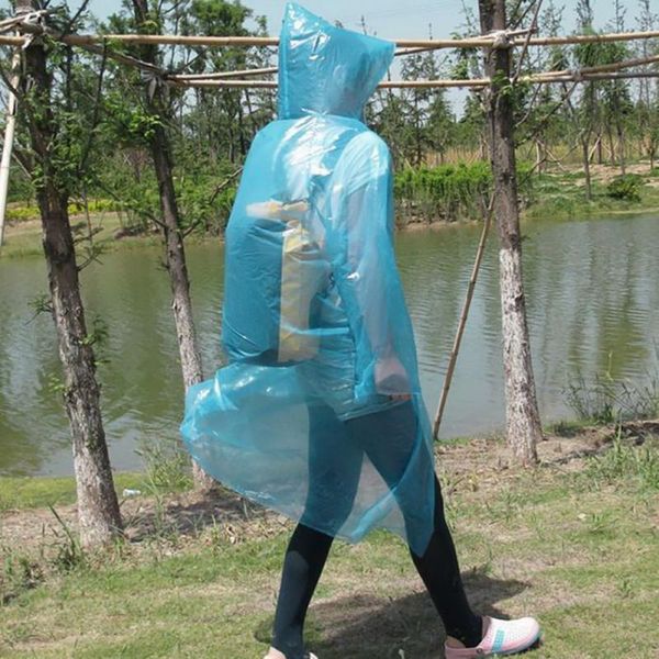 

портативный утолщаются открытый одноразовые плащ путешествия дрейфующих одноразовые взрослых плащ