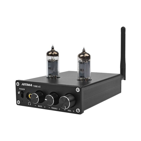 

aiyima tpa3116d2 bluetooth 4.2 усилитель 50 вт * 2 hifi вакуумный 6j4 ламповый цифровой усилитель усилитель стерео с тройным басом