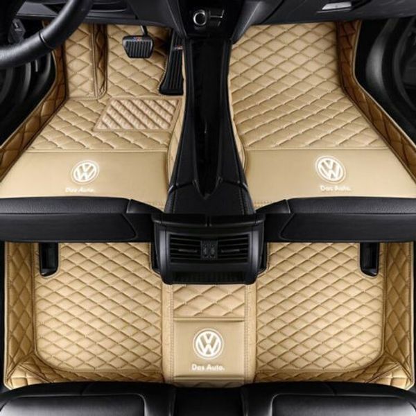 2019 3d Luxury Custom Car Floor Mats For Vw Tiguan Tiguan L