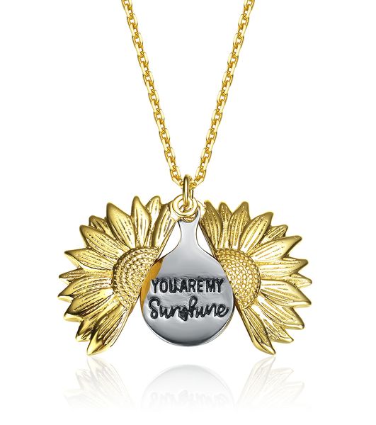 

ты мое солнце open locket подсолнечное день рождения, Silver