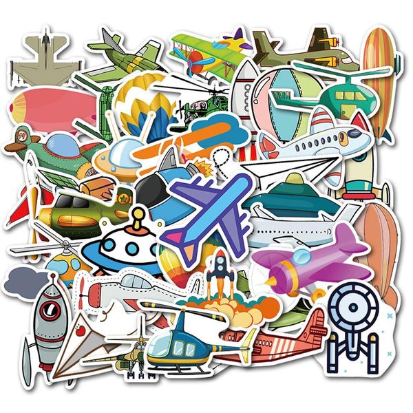 

flying tool air balloon doodle sticker suitcase guitar waterproof sticker