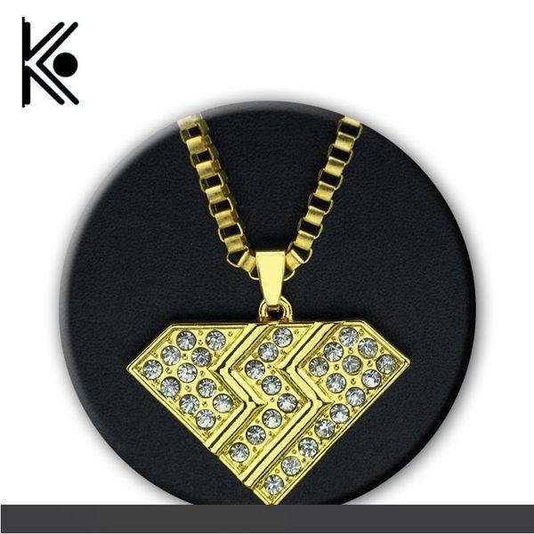 

бесплатная доставка бон джови рок группа кулон ожерелье золотые стразы сердце длинная цепь мужчины женщины ожерелья подвески для друзей, Silver