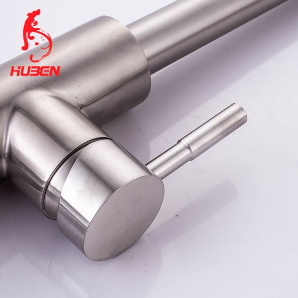 

factory direct kitchen and cold sink retractable filter sink faucet stainless steel pull faucet