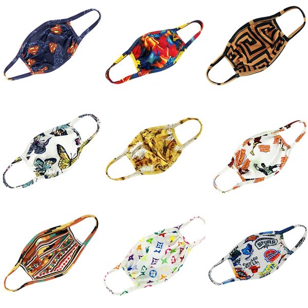 

pm2.5 dust-proof reusable mask cotton soft black masks masks face mask designer printed cycling wearing #843