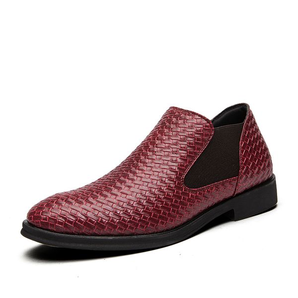 

2019 fashion men loafers leather casual shoes male flats oxford shoes lightweight driving 39-48 plus size, Black
