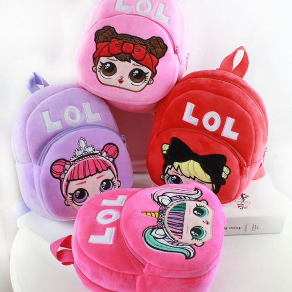 

Kid plu h backpack baby mini cartoon pre chool bag children cute plu h chool bag big eye girl backpack gga2354