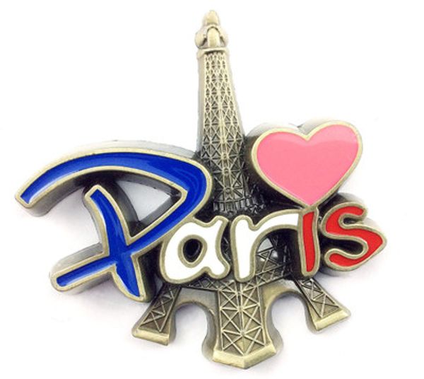 

metal color drop oil enamel paris tower refrigerator stickers advertising small gifts promotional gifts travel souvenirs