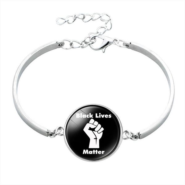 

i can't breathe bracelet black lives matter george floyd american parade bracelet creative party favor 9styles 600pcs t1i2054