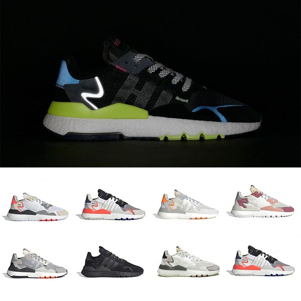 

Горячая распродажа мужская Nite Jogger Boost кроссовки мода ретро CG7088 3M попкорн дизайнер