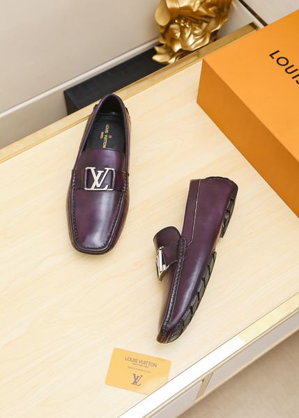 

new style luxury men's casual shoes formal shoes three fashion design brands classic retro colors suitable for many occasions oltu, Black