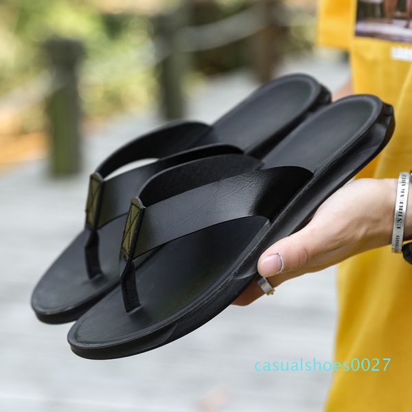 

2022 men women slide sandals designer shoes luxury slide summer fashion wide flat slippery with thick sandals slipper flip flops 02 c27, Black
