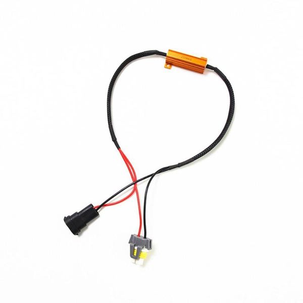 

a pair of led dual resistance decoder h14