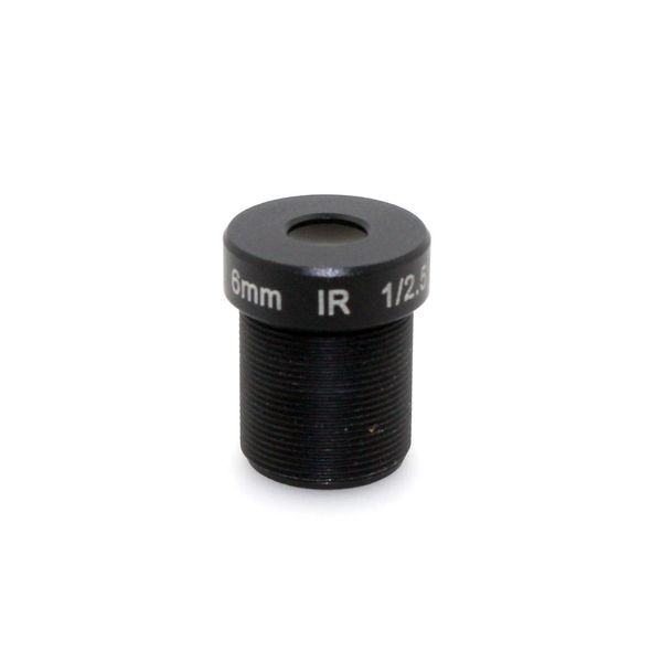 5.0MP 6mm IR Board Lens M12 F2.0 720 P / 1080 P / IP Kamera veya AHD / CVI / CCTV Kamera için, 1/25 