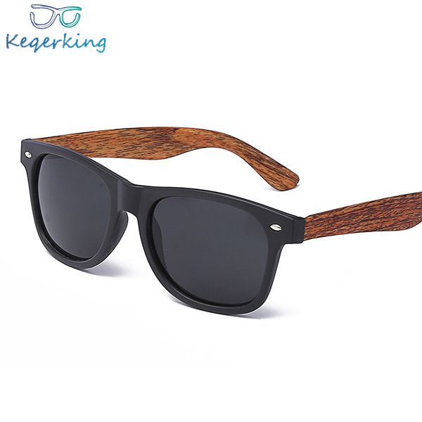 

vintage women bamboo sunglasses wooden glasses fashion men square eyewear shades feminino brand zb-64, White;black