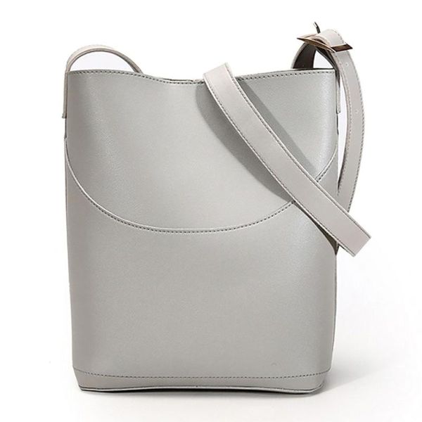

2020 new fashion women bucket bag women pu leather shoulder bags designer ladies crossbody messenger bags