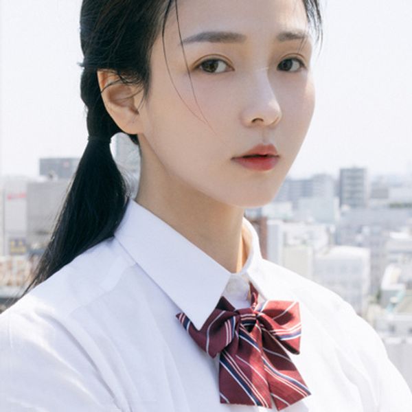 

tie red for men and women couple university uniforms bow tie wine-style bow japanese-style college wind womens clothing accessories, Black;gray