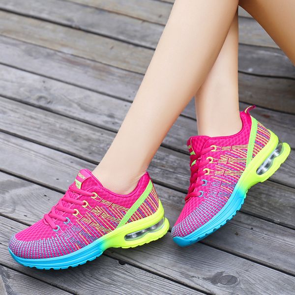

comemore sport shoes woman sneakers women female running shoes breathable hollow lace-up chaussure femme high quality